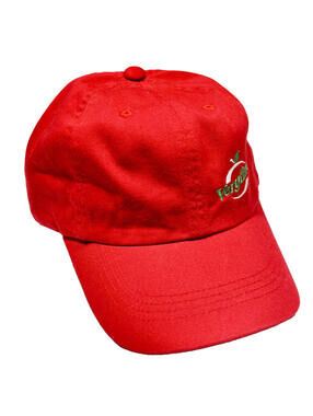 Vintage Very Fine Callaway Golf Course Brand Red Cap Strap Hat